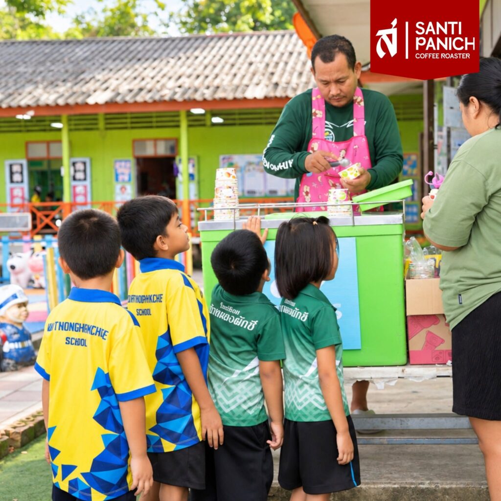 , สันติพาณิชย์ Drink & Donate